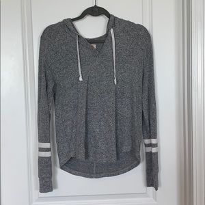Grey Hollister hoodie
